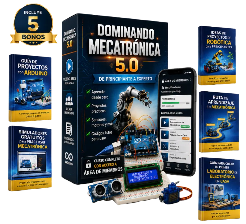 Dominando Mecatrônica 5.0 - Acceso completo